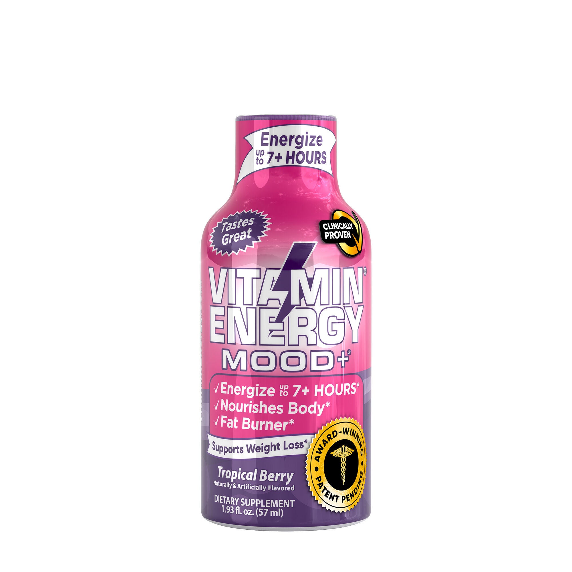 Mood+* - Tropical Berry - 1.93 oz. (12 Bottles)